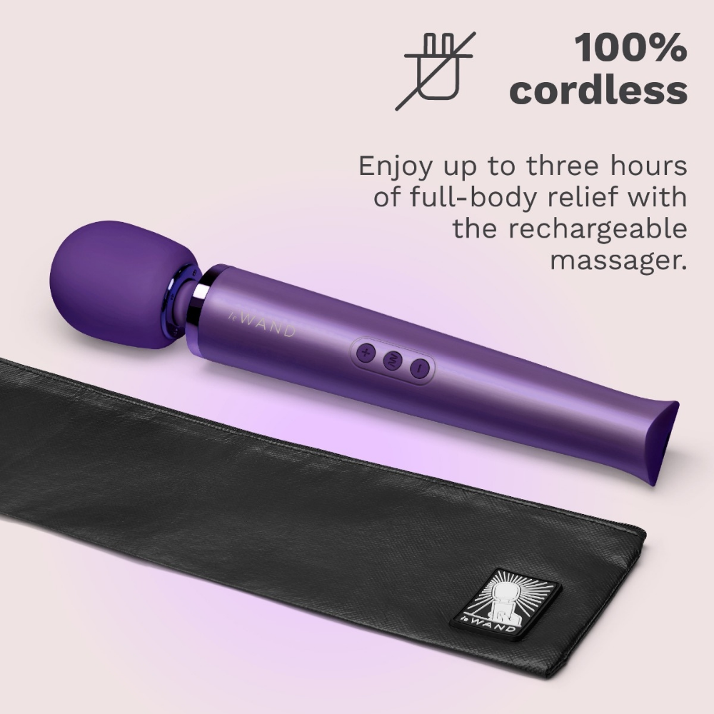 Rechargeable Vibrating Wand Massager