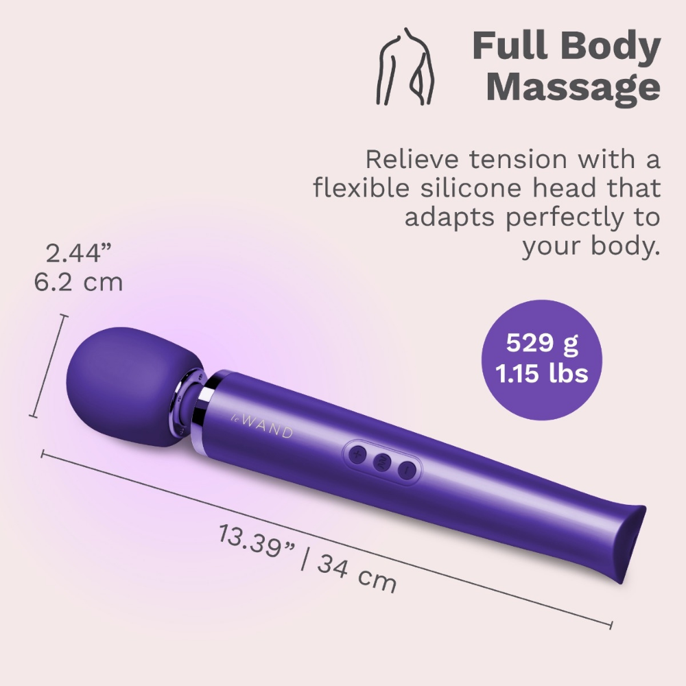 Rechargeable Vibrating Wand Massager